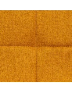 Chaise De Table En Tissu Sirac Ocre Atmosphera 2