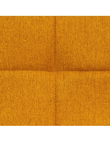 Chaise De Table En Tissu Sirac Ocre Atmosphera