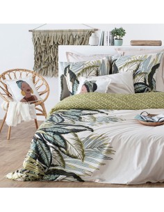 Parure De Lit Oceania 240x220 Vert Atmosphera 2