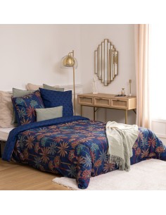 Parure De Lit Papira 240x220 Bleu Atmosphera 2