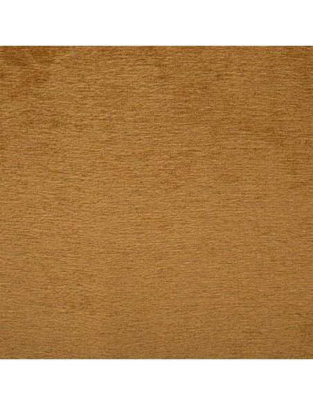 Fauteuil En Velours Sinel Chenille Ocre Atmosphera