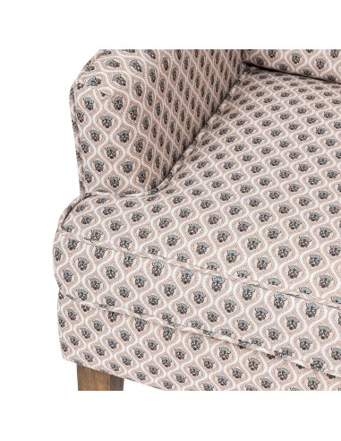 Fauteuil Bergère Little Cottage Beige Atmosphera