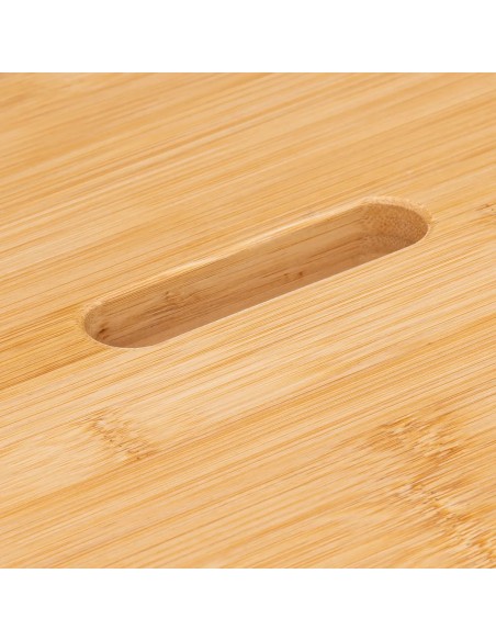 Tabouret De Bar H75 En Bambou Beige Five