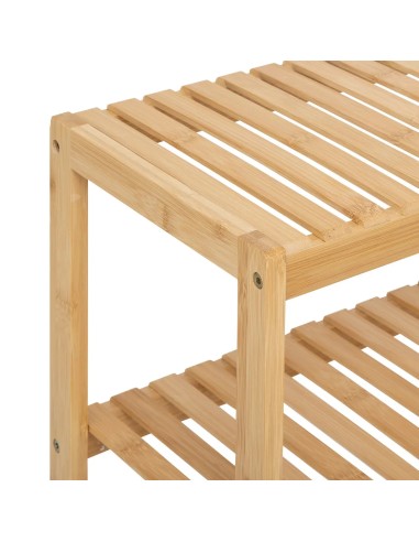 Meuble Range Chaussures Sicela 8 Paires En Bambou Five