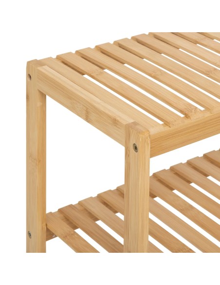 Meuble Range Chaussures Sicela 8 Paires En Bambou Five