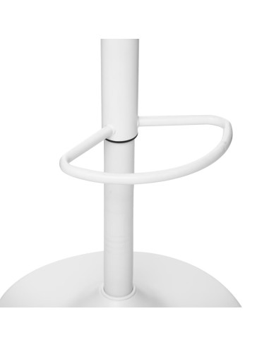 Chaise De Bar Haute Aiko Blanc Atmosphera