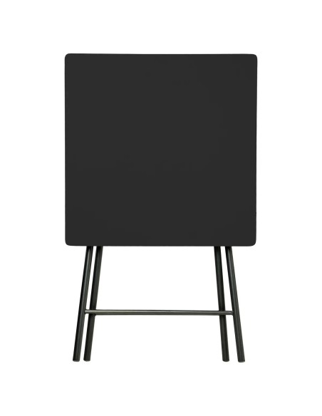 Table pliante 2 places 60x60 Noire Five