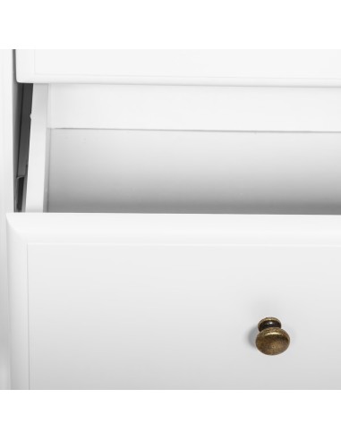 Console 2 tiroirs Solen Blanc Atmosphera