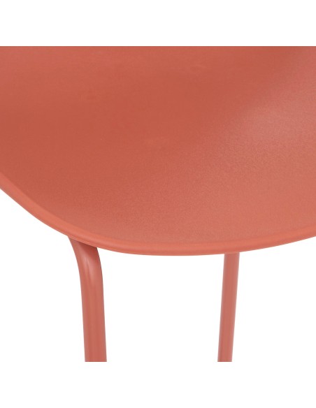 Tabouret Hauteur Îlot Otac PP Terracotta Atmosphera