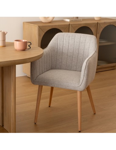 Fauteuil De Diner Visoca Gris Atmosphera