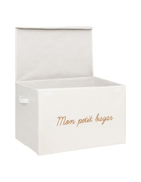 Coffre De Rangement Bouclette Blanc Atmosphera For Kids
