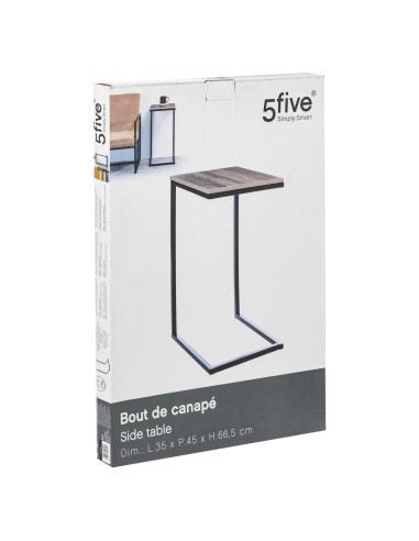 Bout de canapé Aliaj Noir Five