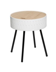 Table A Café Coffre Shiro Blanche Amosphera