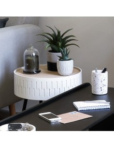 Table A Café Coffre Shiro Blanche Amosphera 2