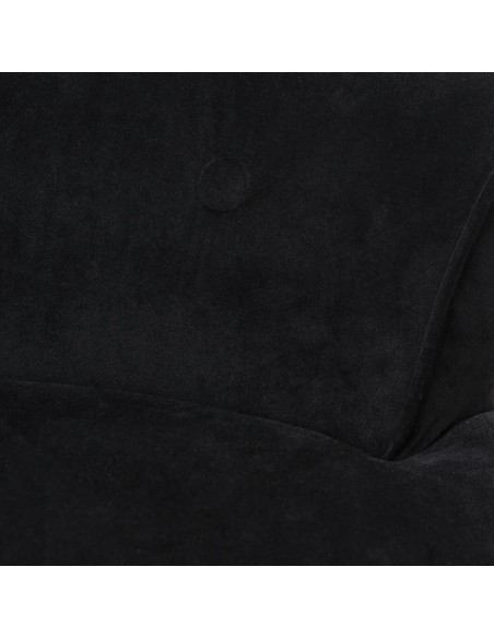 Tabouret En Lin Noir Atmosphera