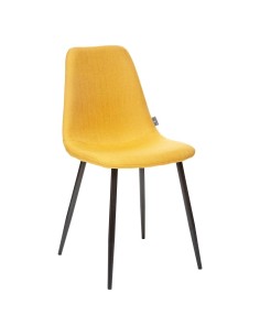 Chaise Bleu Navy Tyka Avec Pieds En Métal Atmosphera