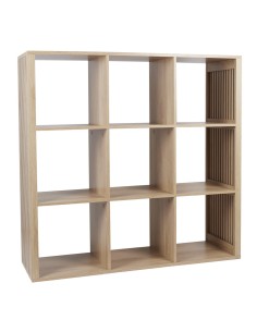 Rangement modulable 9 cases Klaus Marron Home Deco Factory