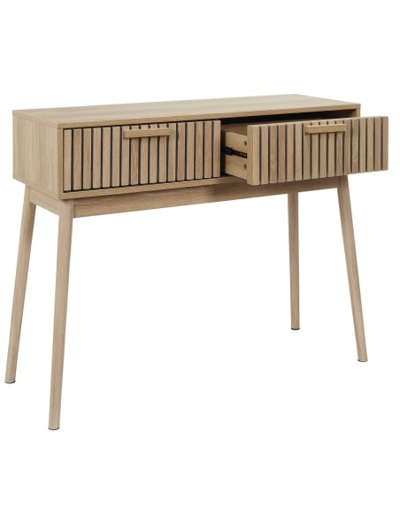 Console En Bois Klaus Marron Home Deco Factory