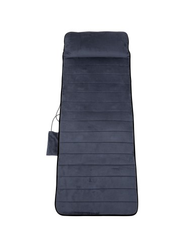 Matelas De Massage Chauffant Anti-Stress 10 Zones Gris