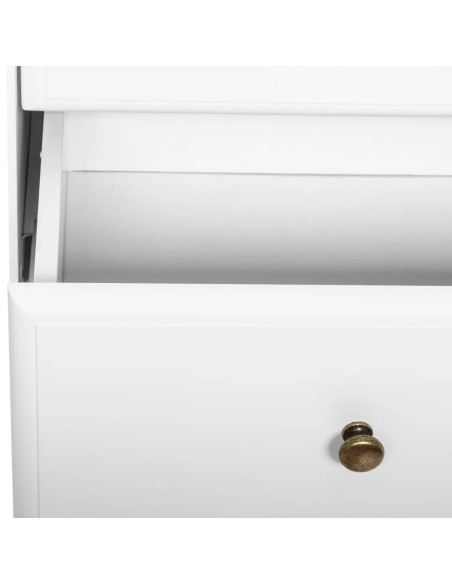 Commode 4 tiroirs Solen Blanc Atmosphera