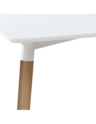 Table à diner Roka 150x80 Blanc Atmosphera
