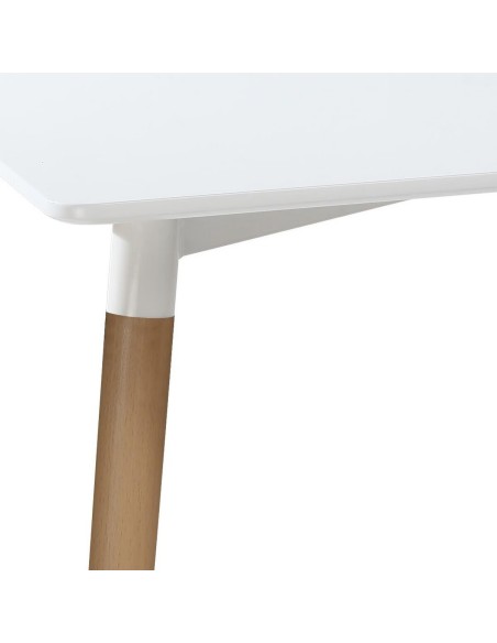 Table à diner Roka 150x80 Blanc Atmosphera