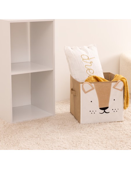Bac De Rangement En Velours Lion Atmosphera