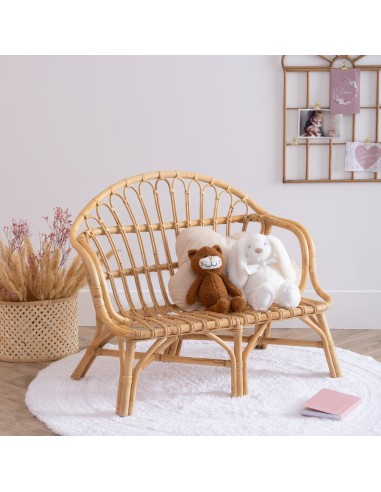 Banc Enfant En Rotin Atmosphera For Kids