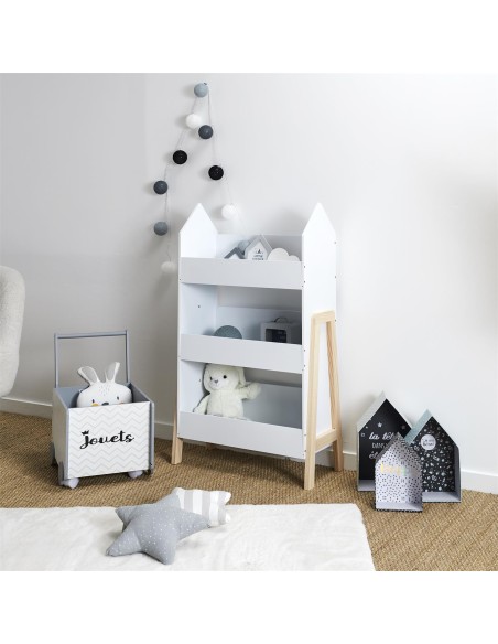 Bibliothèque enfant Gabriel Blanche Home Deco Kids