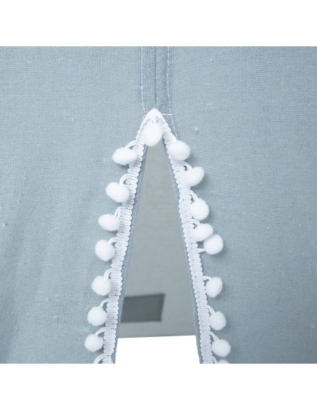 Tipi enfant Wapi Bleu Gris Atmosphera