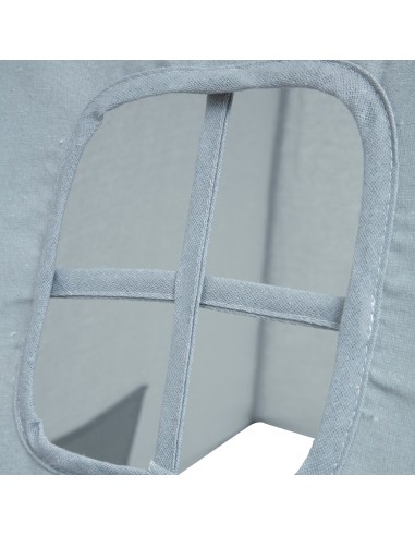 Tipi enfant Wapi Bleu Gris Atmosphera