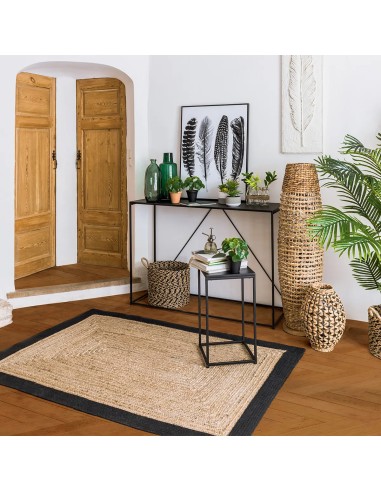 Lot De 2 Sellettes Tables D'Appoint En Metal Atmosphera