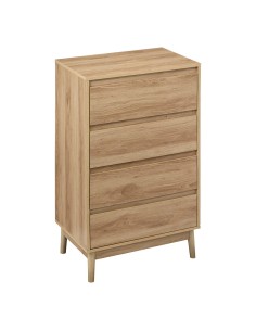 Commode 4 tiroirs Abana Beige Five