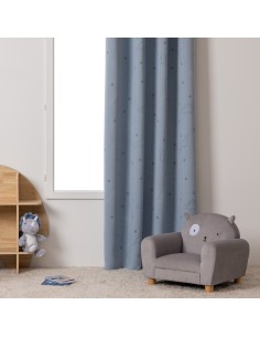 Rideau Occultant Enfant Phosphorescent Dino 140 X 250 2