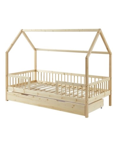 Ensemble Lit Tiroir Fantilou avec matelas enfant 90x190 - Laïba Kids