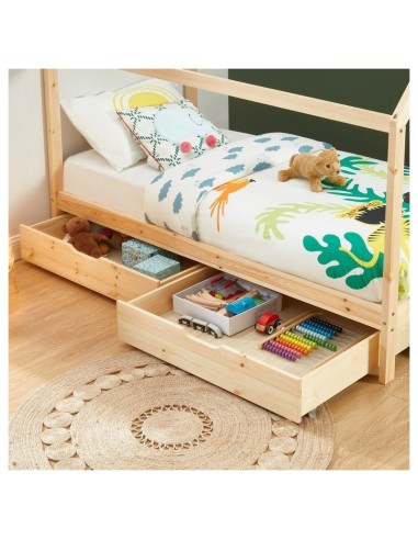 Ensemble Lit tiroirs Héros avec matelas enfant 90x190 - Laïba Kids