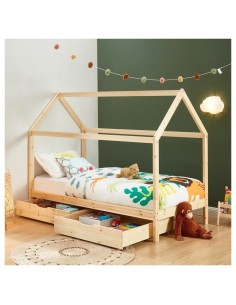 Ensemble Lit tiroirs Héros avec matelas enfant 90x190 - Laïba Kids 2