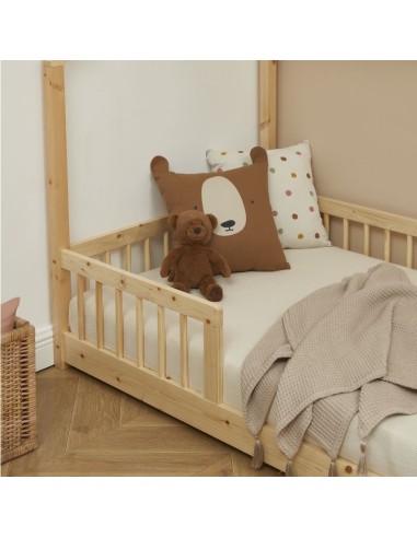 Ensemble Lit Nocturne Naturel avec matelas 90x190 - Laïba Kids