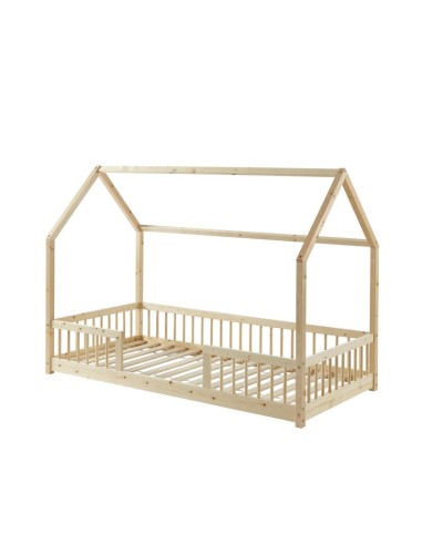 Ensemble Lit Nocturne Naturel avec matelas 90x190 - Laïba Kids