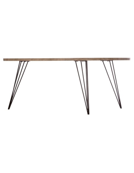 Table Basse Grande Industriel En Bois Neile 112x80 Atmosphera