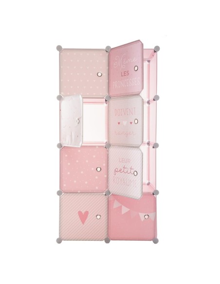 Meuble De Rangement Rangement Penderie Rose Atmosphera For Kids