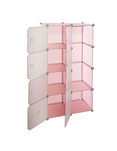 Meuble De Rangement Rangement Penderie Rose Atmosphera For Kids