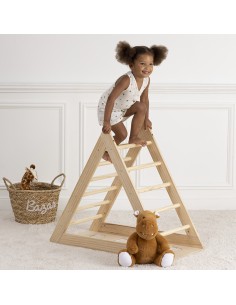 Jeu D'escalade Triangle Pour Enfant Beige Atmosphera For Kids 2