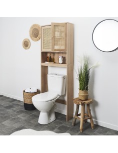 Meuble de rangement WC Bali Marron Home Deco Factory 2