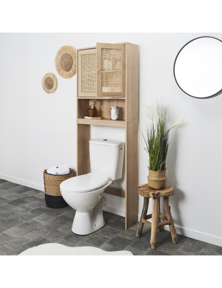 Meuble de rangement WC Bali Marron Home Deco Factory