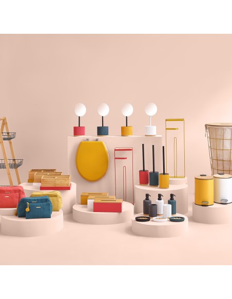 Poubelle à pédale Modern 3L Blanc Five