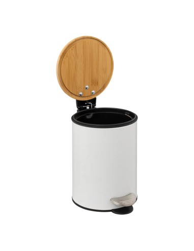 Poubelle à pédale Modern 3L Blanc Five
