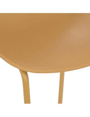 Tabouret Hauteur Îlot Otac PP Jaune Ocre Atmosphera