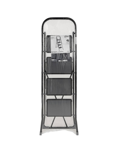 Marchepied 4 marches Pliant Noir Five