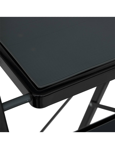 Marchepied 4 marches Pliant Noir Five